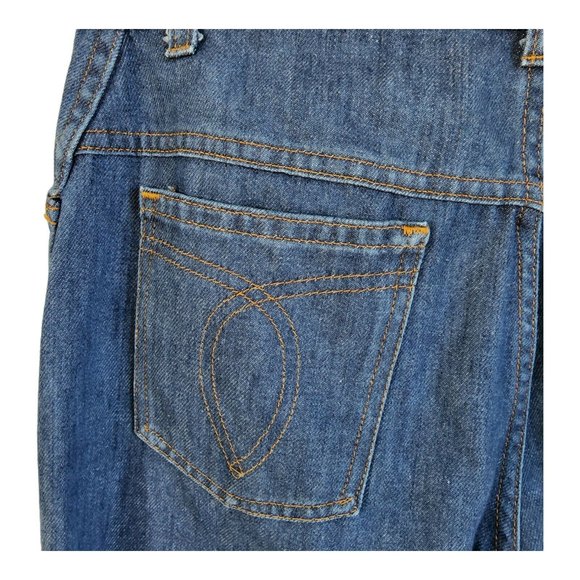 Vintage 1970's Women's Sears Jeans That Fit Size 16 31x29 High Waist Mom Jeans - Picture 5 of 12